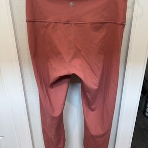 lululemon athletica Pink Leggings High Waist Performance
